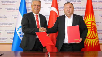 Antalya'dan Kırgızistan'a yeni dostluk köprüsü kuruldu