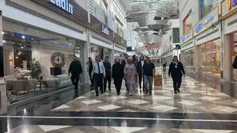 Gambiya'nın first lady'si kayseri'de alışveriş yaptı