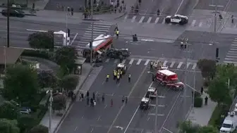 Los Angeles'ta haber helikopteri düştü: 3 kişi hayatını kaybetti, 1 kişi yaralandı