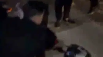 Bursa'da motosiklet kazasında gençlerin cesur müdahalesi