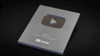 Aynen TV, gençlerin sesi olarak YouTube'dan gümüş plaketi aldı