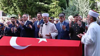 Kıbrıs gazisi Bahattin Şen, son yolculuğuna uğurlandı