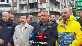 Rize'de sel felaketi: Vali Baydaş, bu yılın en büyük afetini yaşıyoruz dedi