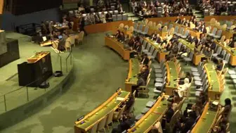Netanyahu'nun boş koltuklara konuştuğu BM Genel Kurulu