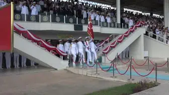 Yalova'da 456 deniz astsubayı mezuniyet coşkusu yaşadı
