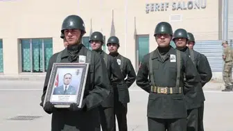 Kalp krizi geçirerek şehit olan uzman çavuş coşkun sevim’in naaşı elazığ’a getirildi
