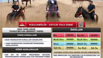 Kızılcabölük’te rahvan at yarışları 4 Ekim’de gerçekleştirilecek