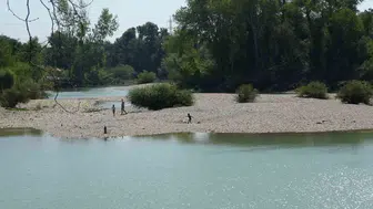 Tehlikeli serinlik: Jandarmanın uyarılarına rağmen Manavgat adacığına geçiliyor