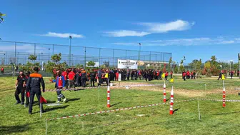 Elazığ Belediyesi Arama Kurtarma Ekibi, akreditasyon kampına katıldı