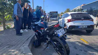 Menteşe’de motosiklet yayaya çarptı, 1 kişi yaralandı