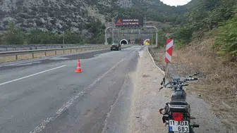 Bilecik'te motosiklet kazasında bir kişi yaralandı