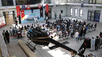 Başkan Palancıoğlu yeni havacılık lisesi öğrencileriyle bir araya geldi