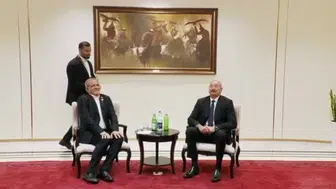 Aliyev ve Pezeşkiyan'ın Bişkek'teki buluşmasında maden suyu esprileri dikkat çekti