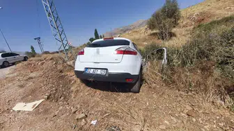 Doğanşehir'deki trafik kazasında iki kişi yaralandı