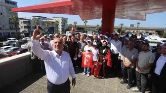 Cumhurbaşkanı Erdoğan, Canik’te coşkuyla karşılandı