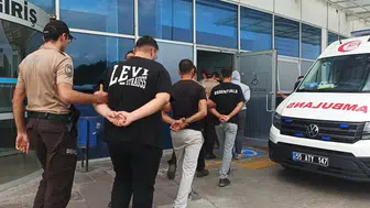Bafra'da güvenlik uygulamalarında gözaltılar: 10 kişi yakalandı