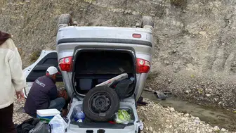 Tekirdağ’da otomobil takla attı, 2 kişi yaralandı