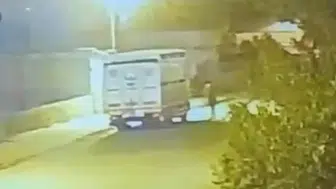 Konya'da park halindeki kamyonet kundaklandı