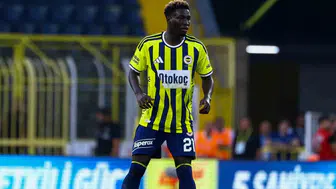 Fenerbahçe'nin yeni transferi oppong, sahaya adım attı