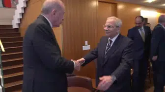 Cumhurbaşkanı Erdoğan, Lübnan Başbakanı Nevvaf Selam ile görüştü