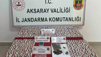 Aksaray'da uyuşturucu operasyonu: 2 şüpheli tutuklandı