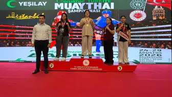 Bilecikli muay thai sporcuları Türkiye'de ödül kazandı