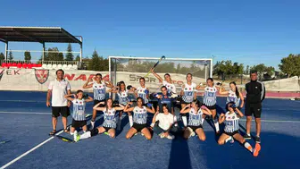 Muğla U14 kız hokey takımı Türkiye genelinde 5'inciliği elde etti