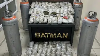 Batman'da sanayi tüplerinde 87,5 kilo skunk ele geçirildi