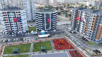 Melikgazi'de 24 aile, modern yaşam alanlarına adım attı