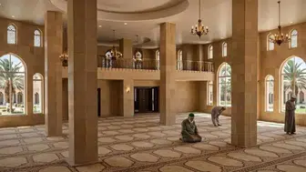 Gerze'de yeni cami projesinde temel atma töreni gerçekleştiriliyor