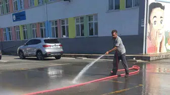İlkadım'da yeni eğitim dönemi için kapsamlı temizlik hazırlığı