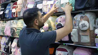 Gaziantep'te okul sezonu öncesi kırtasiye ve çanta alışverişleri hareketlendi