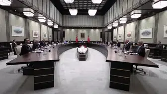 Kabine toplantısı Cumhurbaşkanı Erdoğan başkanlığında Beştepe'de başladı