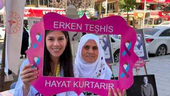 Hakkari'de halk sağlığı haftasında kanser farkındalığı artırıldı