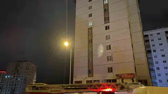 Kayseri’de 10 katlı binada duman paniği nedeniyle tahliye