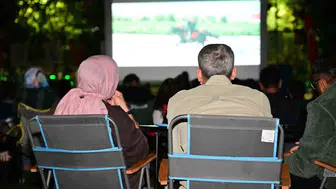 Avrupa Hareketlilik Haftası'nda açık hava sineması etkinliği ilgi gördü