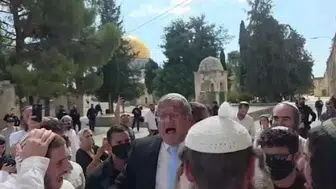 Ben-Gvir, Mescid-i Aksa'da yerleşimcilerle dans etti