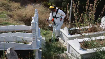 Tokat’ta 35 mezarlığın bakımı için yeni makineler hizmete alındı