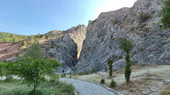 Harmankaya kanyonu doğaseverlere ve gökyüzü tutkunlarına ev sahipliği yapıyor