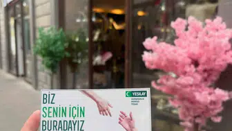 Yeşilay Kars esnaflara bağımlılıkla mücadele konulu bilgilendirme yaptı