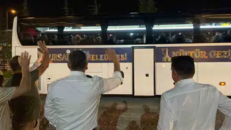 Ev hanımlarının kültür yolculuğu sona erdi: Son kafile yola çıktı