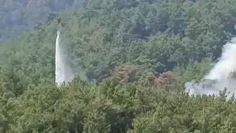 Kozan'da soğutma çalışmaları devam eden alanda ikinci yangın alarmı