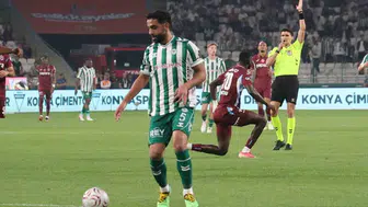 Konyaspor, Trabzonspor'u erken yakaladı: 1-0