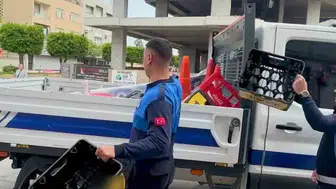 İskenderun'da kaldırım denetimlerinde zabıta kararlılığını sürdürüyor