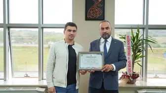 Sırbistan Djuka Dinic İzci Kulübü'nden Bartın Üniversitesi'ne teşekkür ziyareti