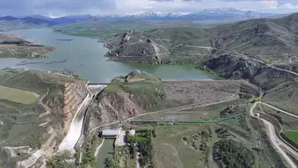 Erzincan'da tarımsal bereketin sırrı baraj ve sulama sistemleri