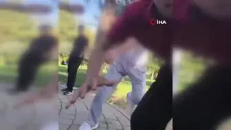 Malatya'da parkta yaşanan akran şiddeti dehşeti: Genç çocuğun darp anları kaydedildi