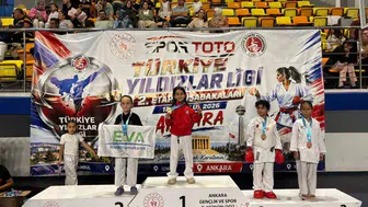 Çorum Belediyesi karate takımı, Ankara'dan 32 madalya ile döndü