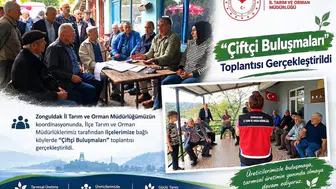 Zonguldak'ta çiftçilere tarımsal destekler ve kayıt süreci anlatıldı