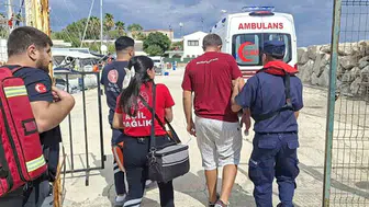 Datça açıklarında tıbbi tahliye: gezi teknesinde rahatsızlanan vatandaşa hızlı müdahale